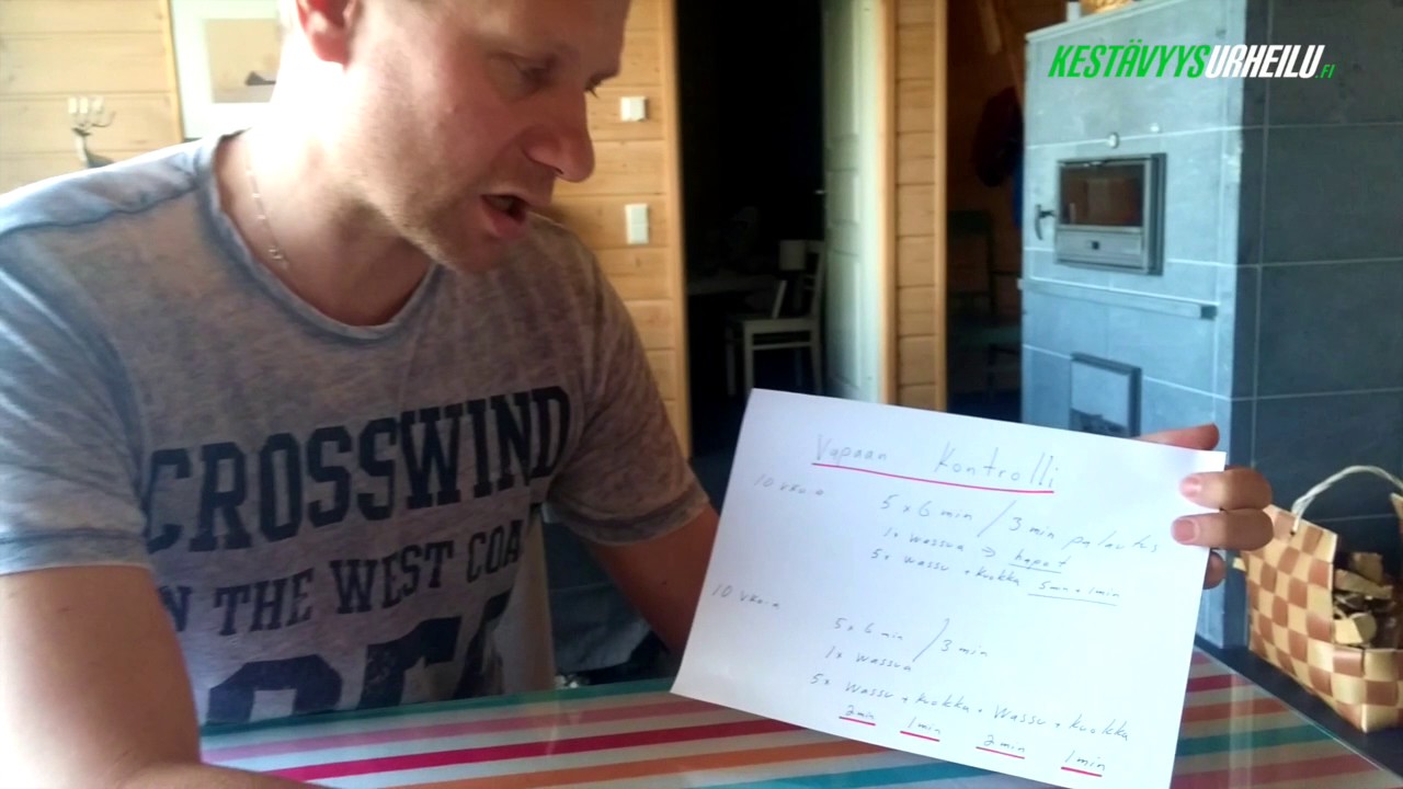Roposen vlogi: Heikkisen kontrollitreenit vapaalla