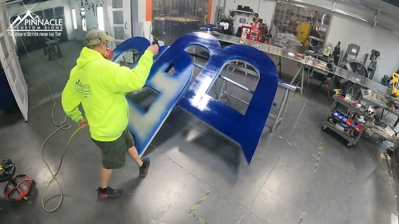 Watch Our Bold Back-Lit Channel Letters Transform Better Baseball!