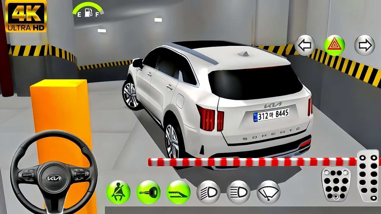 New MPV car KIA Carnival 2024 in Parking Building#4 - 3D Driving Class Simulation - Android Gameplay