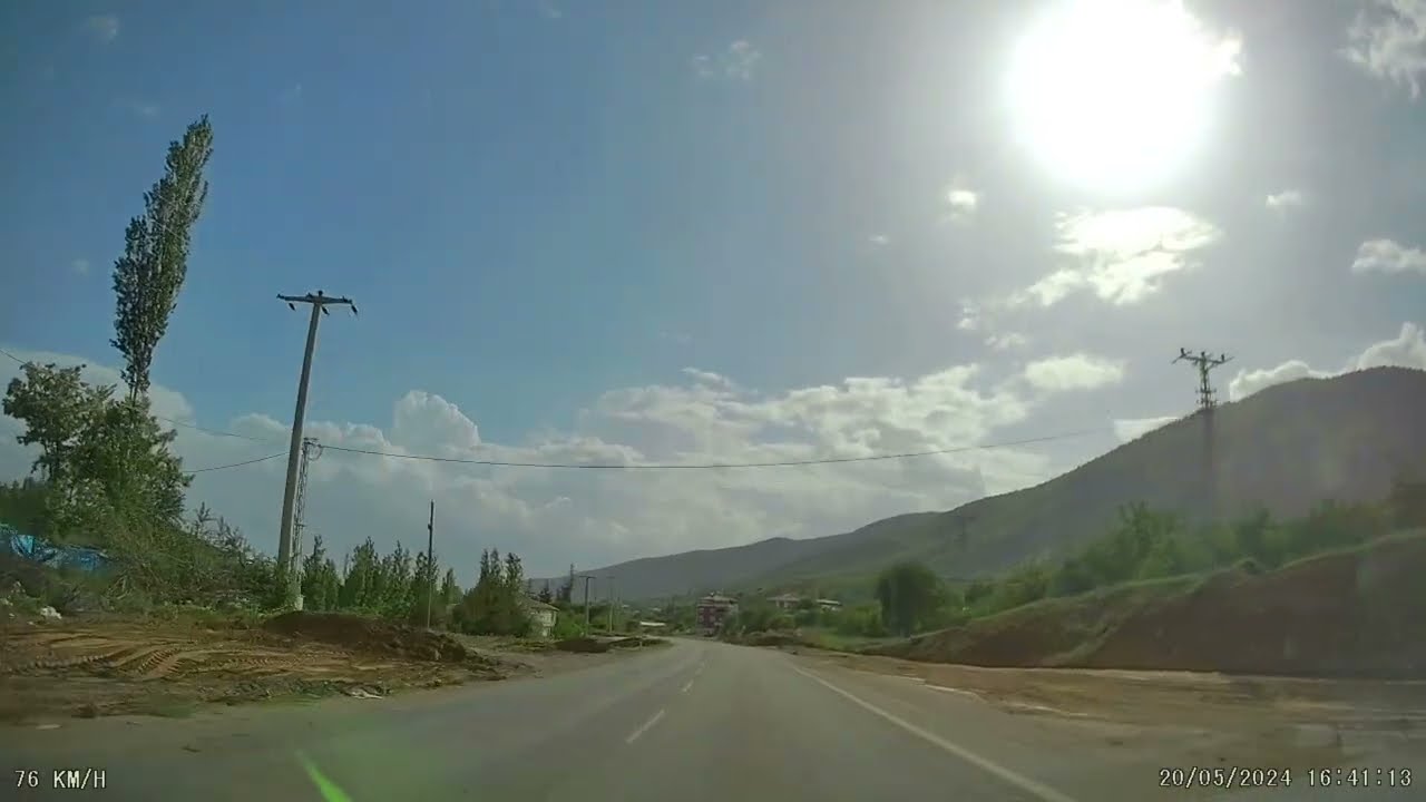 Kahramanmaraş : Elbistan - Göksun Yolu  Bölüm : 2 ( Erçene Göksun arası )