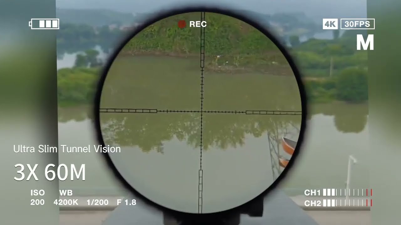 Discovery new scope VT Z 3 12X42SFIR with illuminant button.#rifle #gun #scope