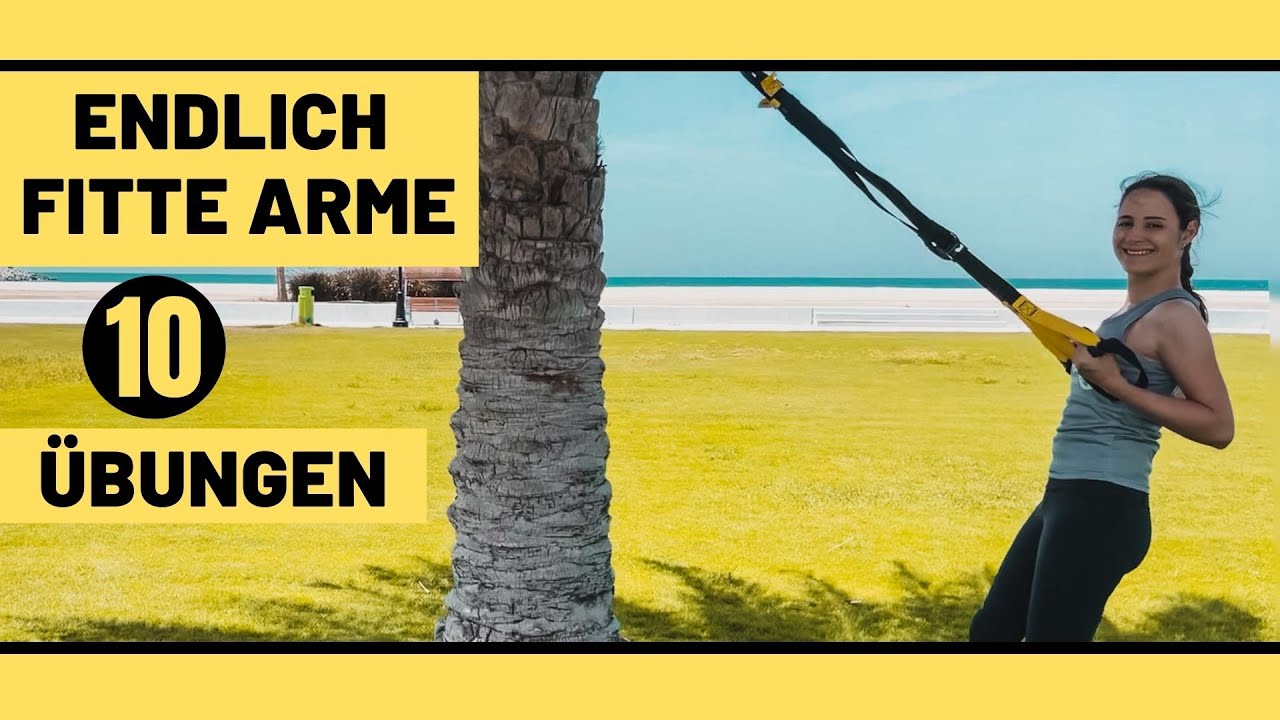 Starke Arme gewünscht? TRX Arm Übungen genau erklärt