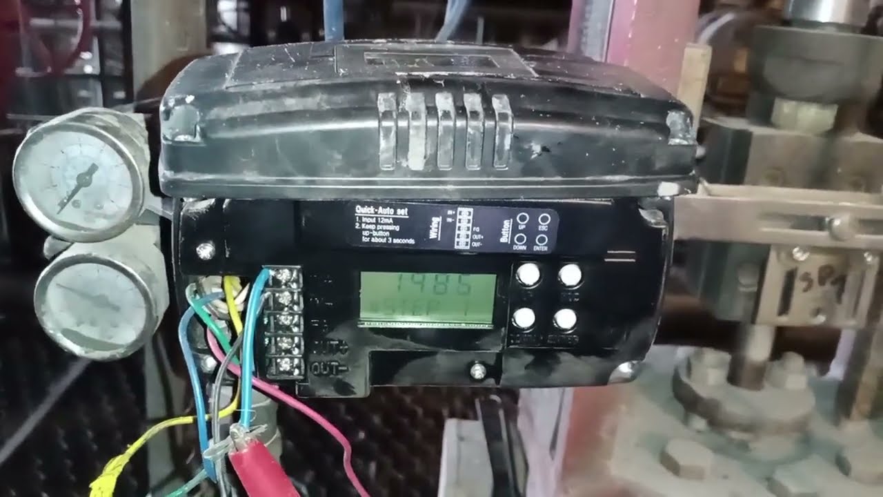 YTC smart Positioner calibration YT 2500