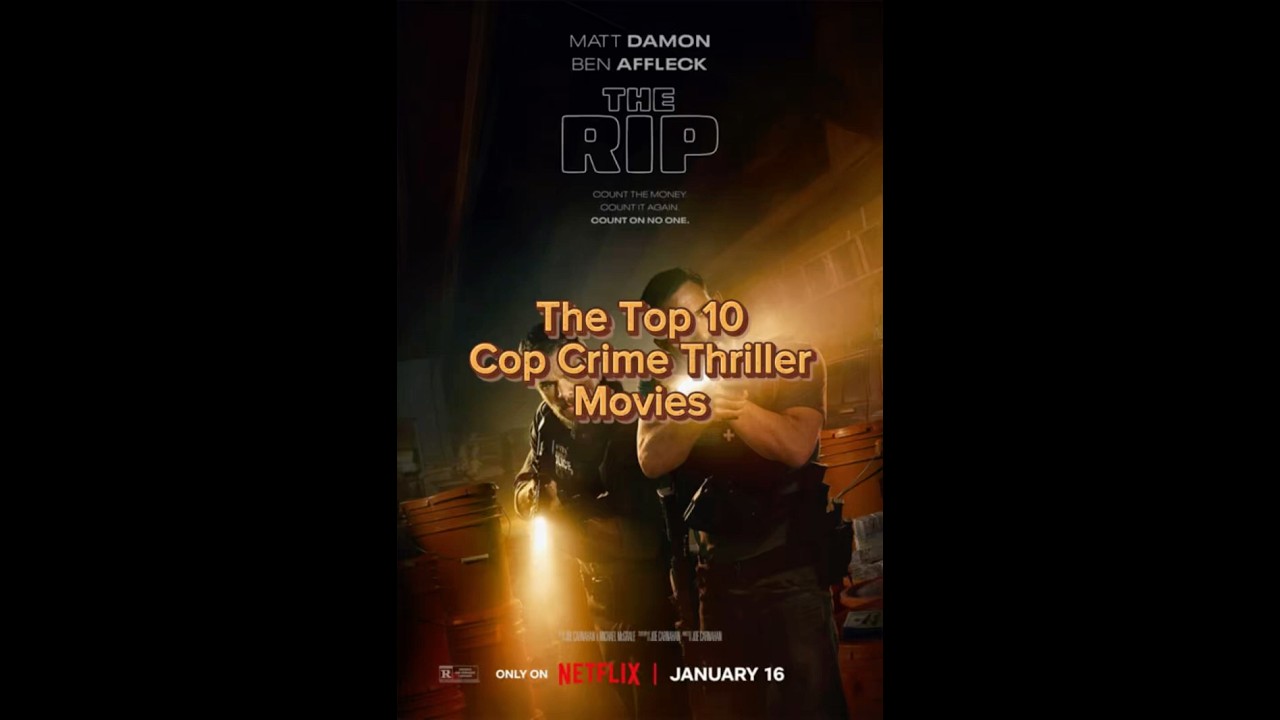 Top 10 Cop Crime Thrillers 