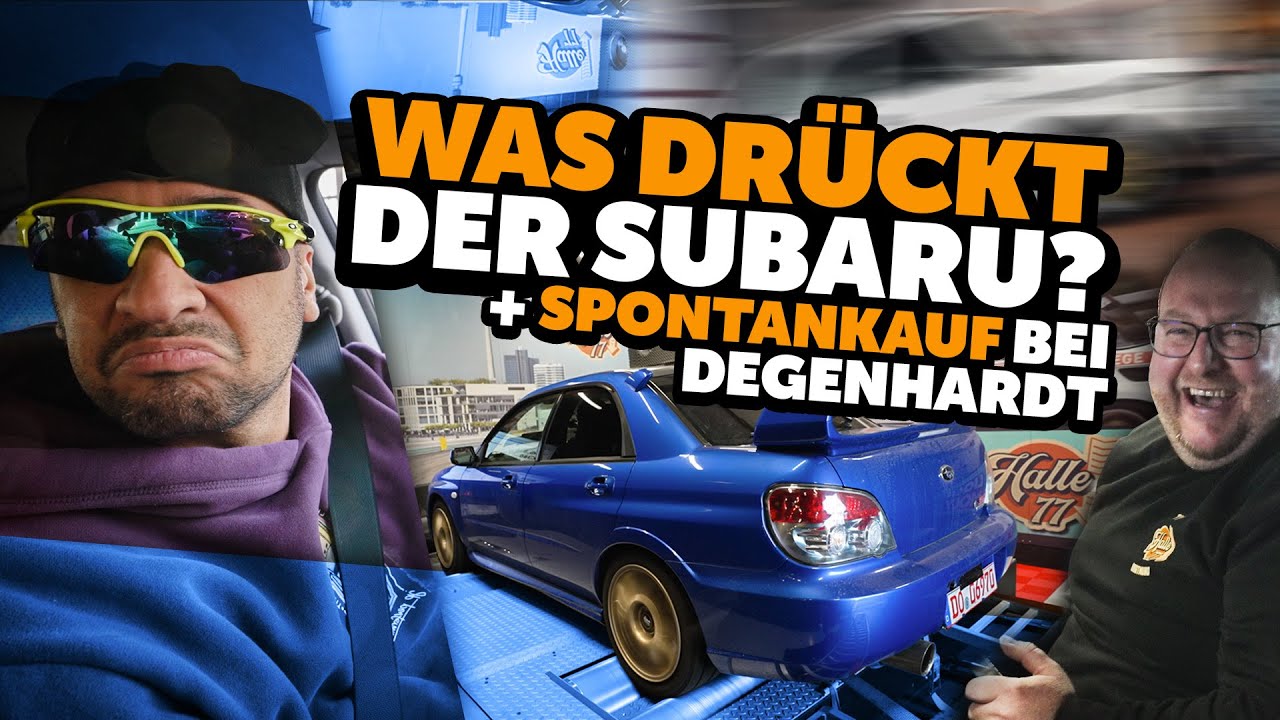 JP Performance - Was dr&uuml;ckt der Subaru? | Leistungsmessung bei Marco und Spontankauf!