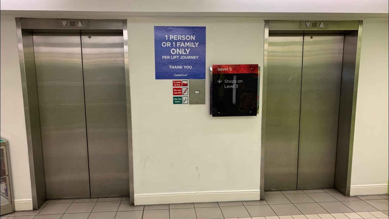 The Castlecourt Car Park Lifts are being replaced!