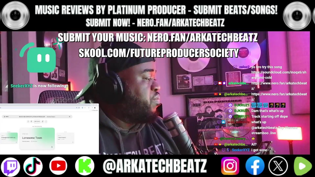 Live Music Reviews! Platinum Producer Music Reviews