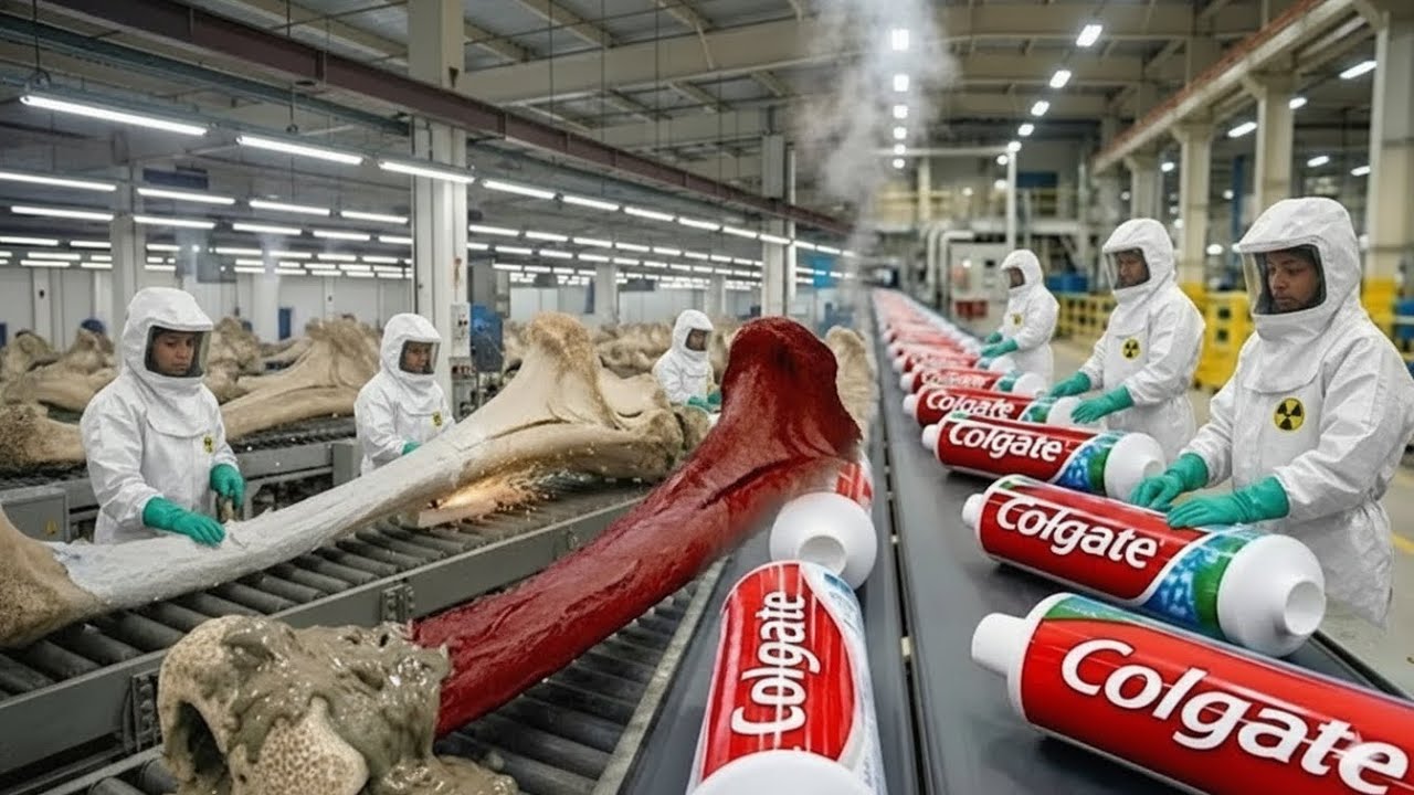 Inside a modern toothpaste processing plant | a multi-million dollar industry that drives the world