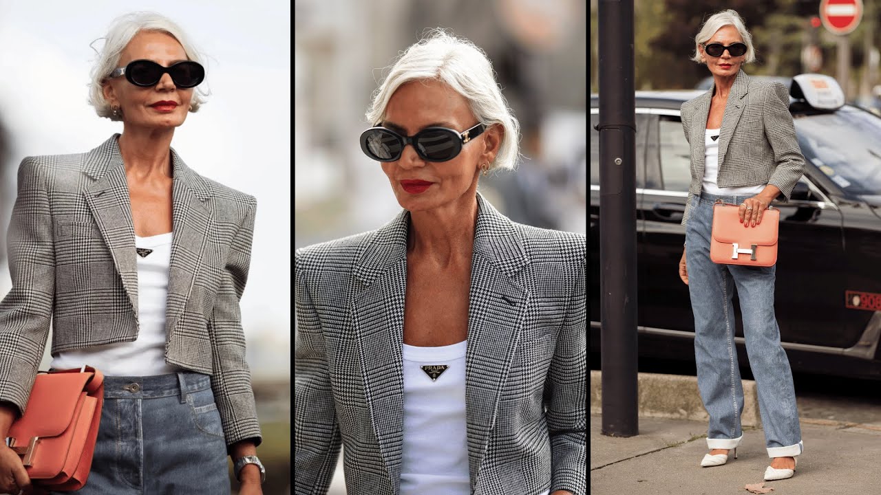 She's 59, ATTRACTS ATTENTION wherever she goes | Fashion Tips for women OVER 50 #styleover50