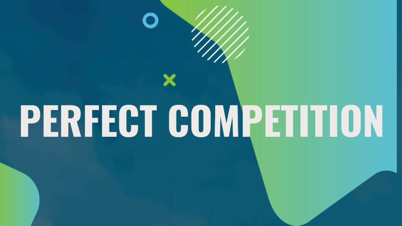 PERFECT COMPETITION