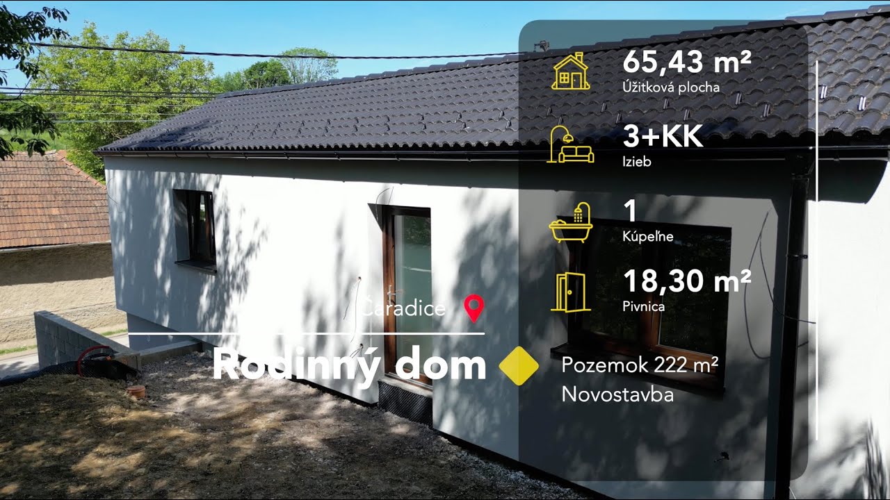 Rodinný dom v Čaradiciach