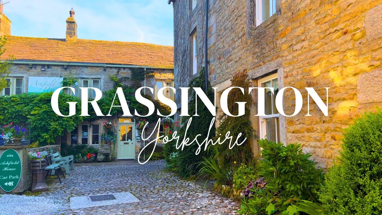 GRASSINGTON | a lovely summer morning in the Yorkshire countryside | All Creatures Great and Small
