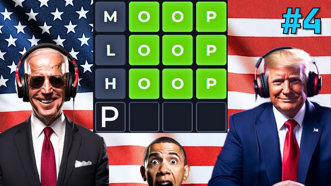 AI Presidents Play WORDLE 4