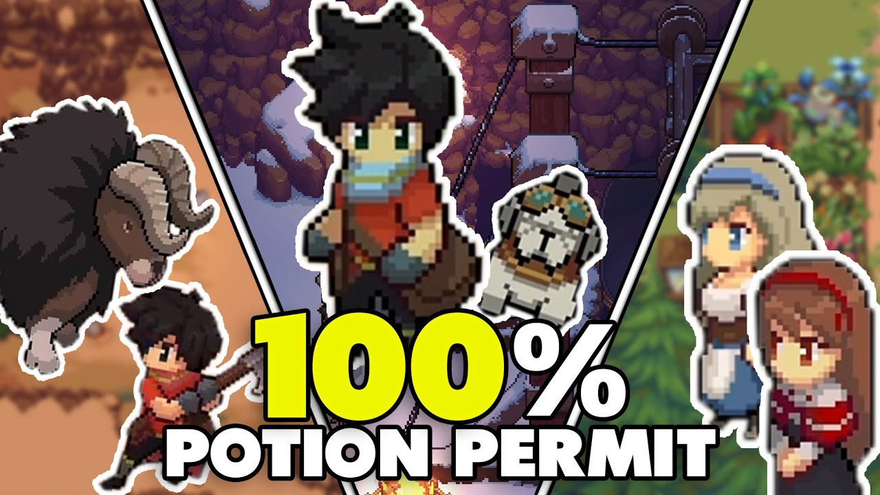 Aku Bermain 100% Potion Permit