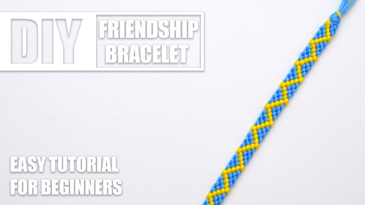 Triangles  Zigzag  Line Macrame Friendship Bracelets | Easy Tutorial for Beginner