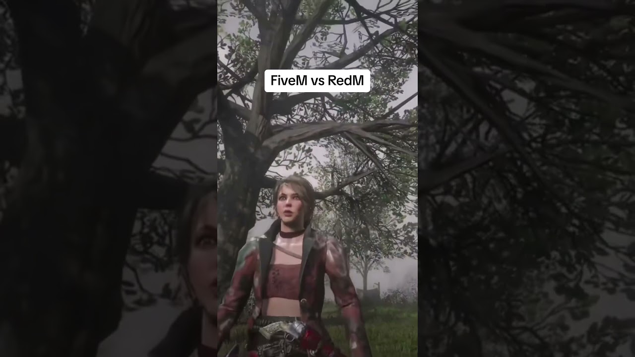 FiveM (GtaV) vs RedM (Rdr2) #gaming #redm #rdr2 #fivem #gta5 #roleplayinggames