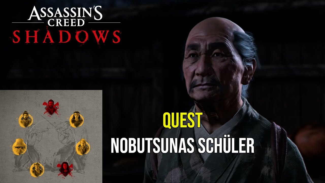 Quest Nobutsunas Schüler | AC Shadows | Bewohner Oumis
