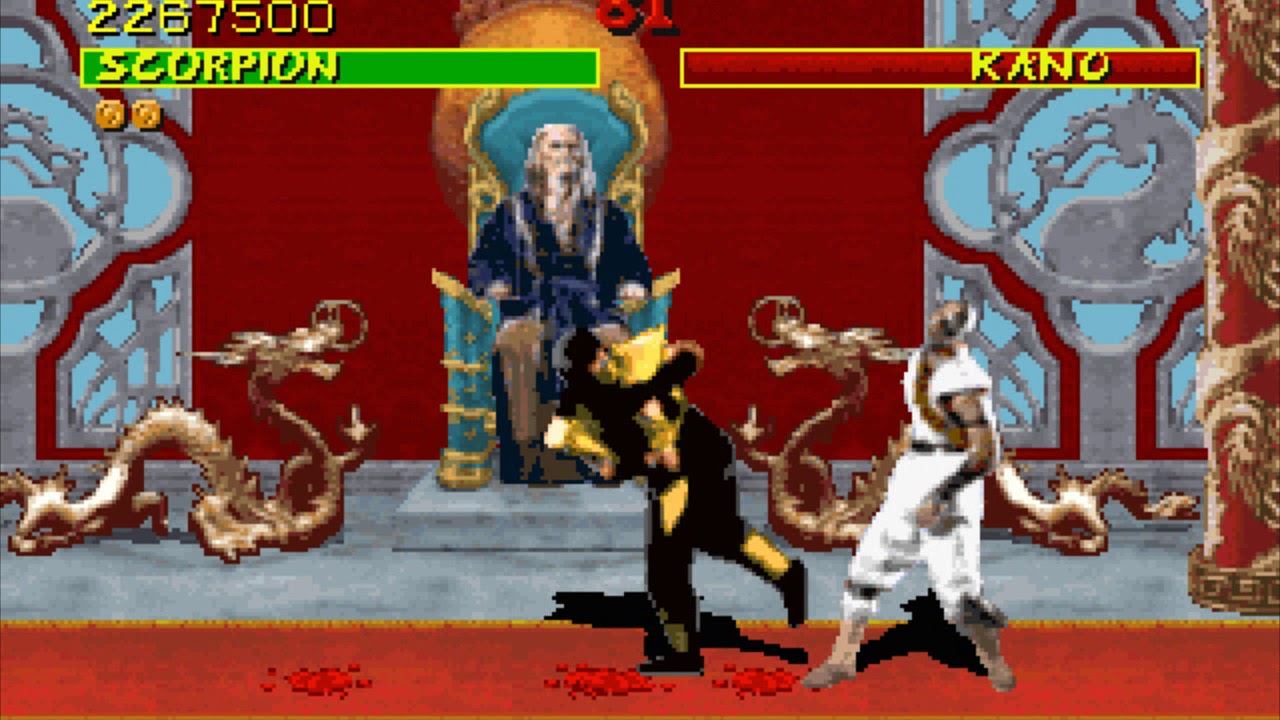 [MS-DOS] Mortal Kombat - Scorpion Walkthrough