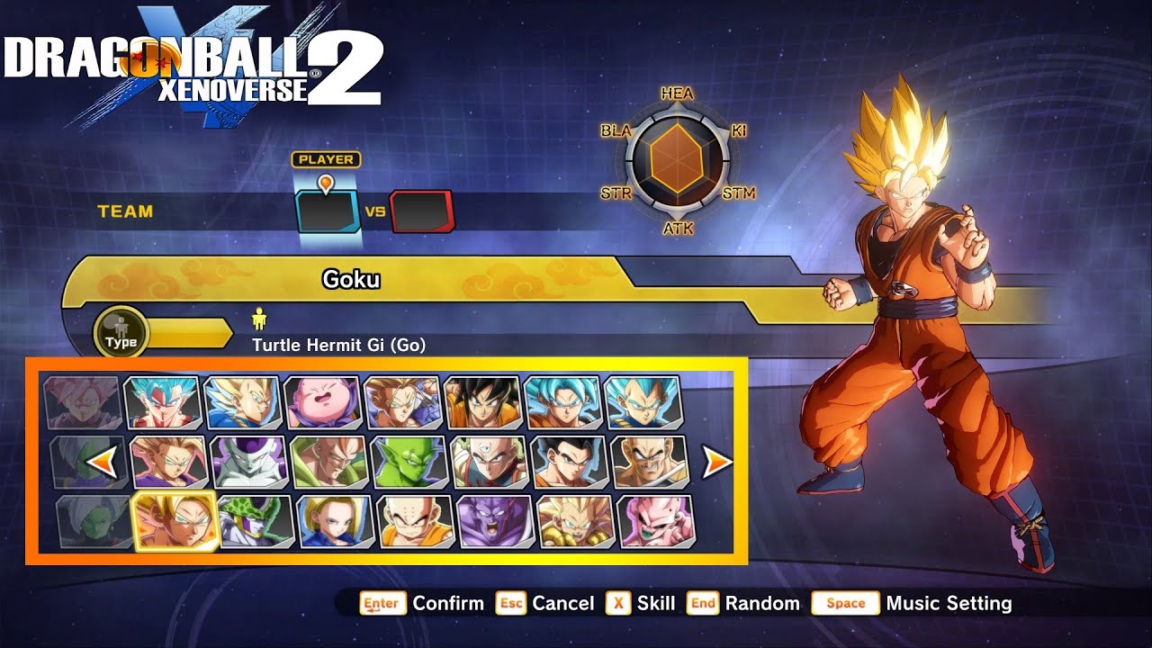 Dragon Ball FighterZ Full Character Roster Shading (So Far) - Xenoverse 2 MODS