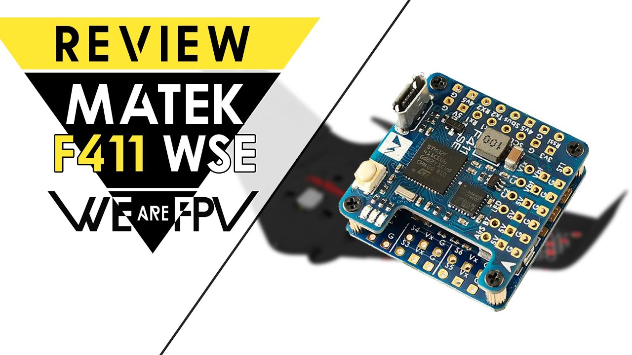 Matek F411-WSE : installation, configuration et r&eacute;glages du contr&ocirc;leur de vol pour aile volante