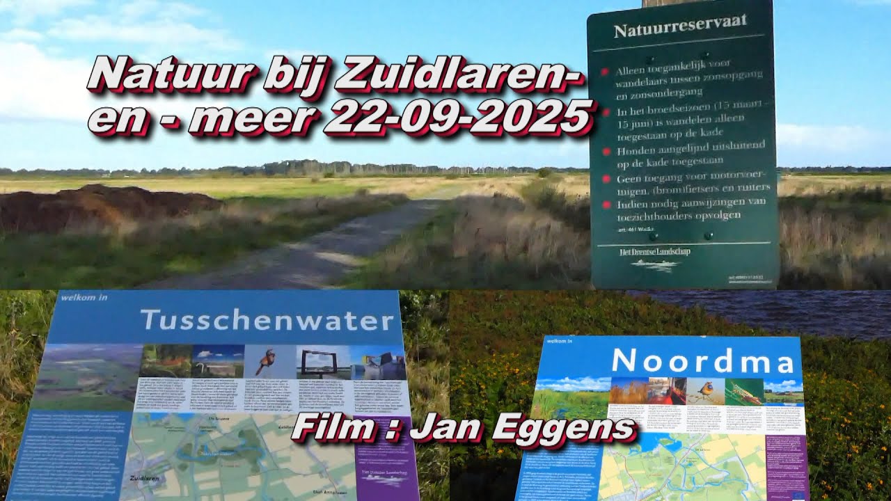 Natuur bij Zuidlaren-  en  -meer 22 09 2025