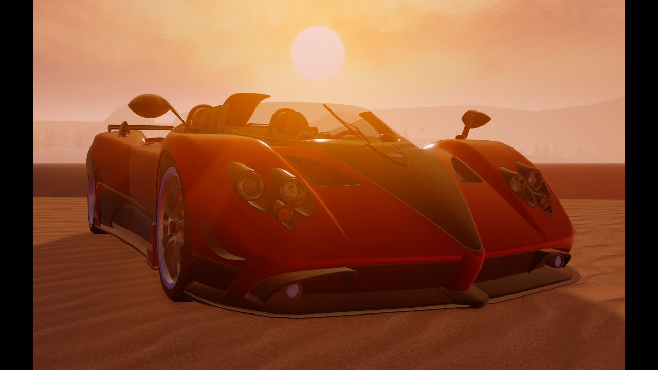 Driving Empire Pagani Zonda HP Barchetta Circuit Run