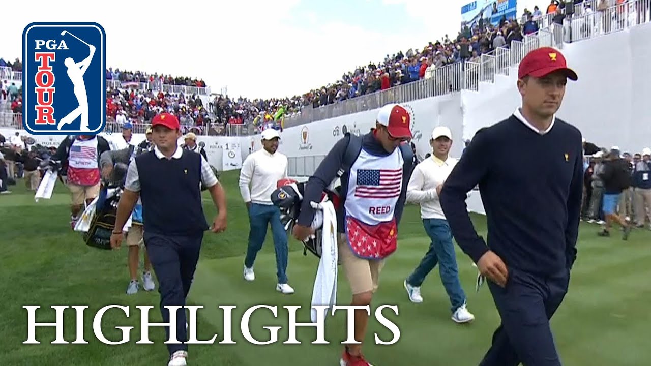 Spieth, Reed extended highlights | Day 3 | Presidents Cup