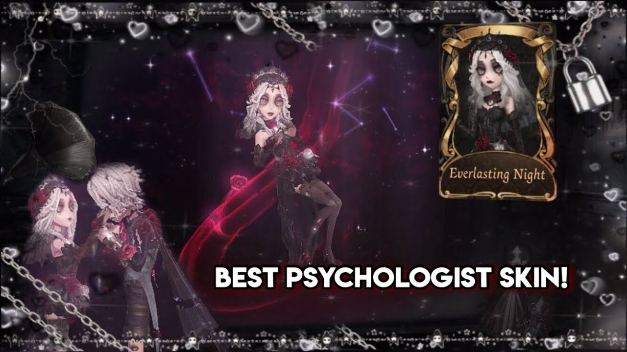 Identity V | “Everlasting Night” Psychologist S tier Skin Gameplay!