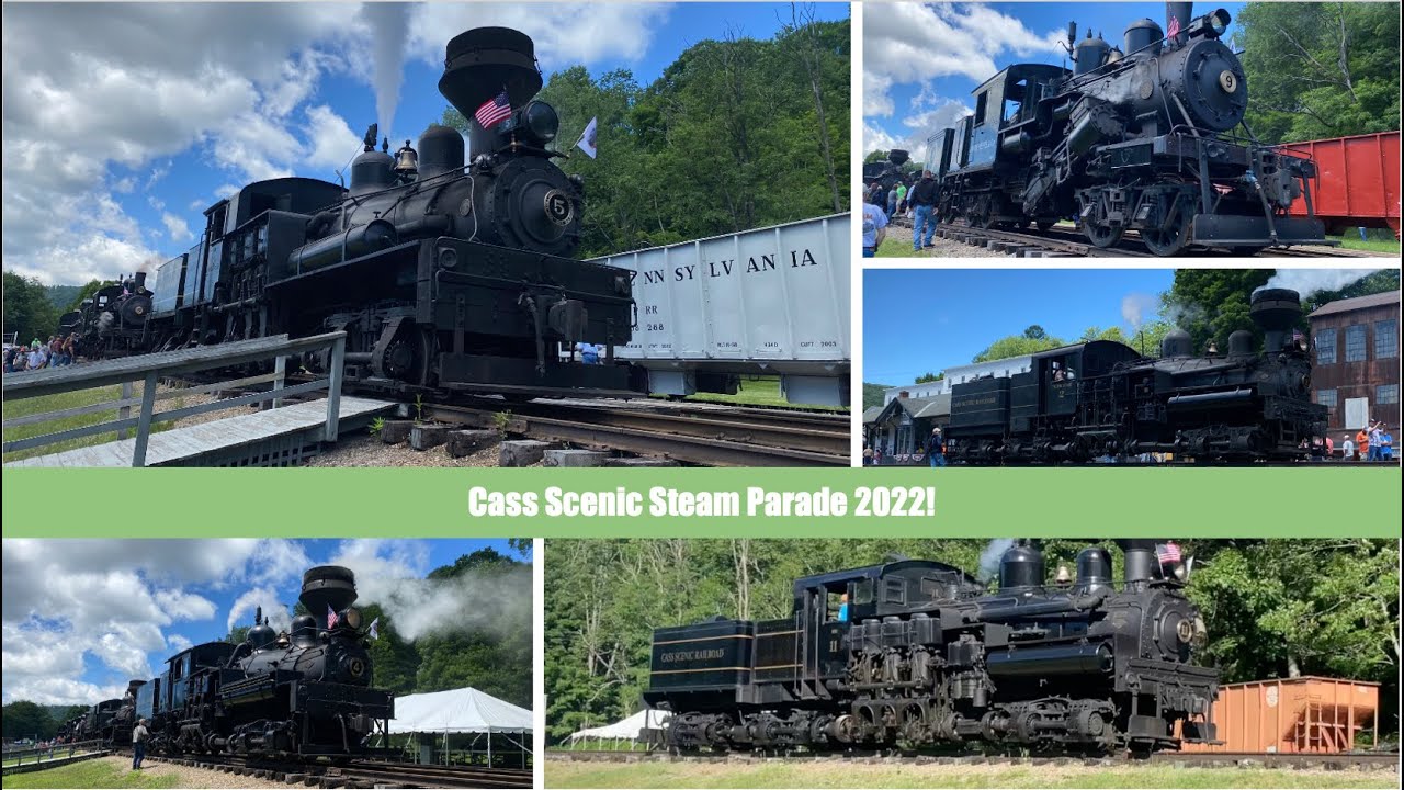 Cass Scenic Railroad Steam Parade 2022