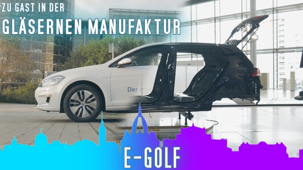 Volkswagen E-Golf im etwas anderen Test | Zu Gast in der Gläsernen Manufaktur | Fahrbericht | 2017