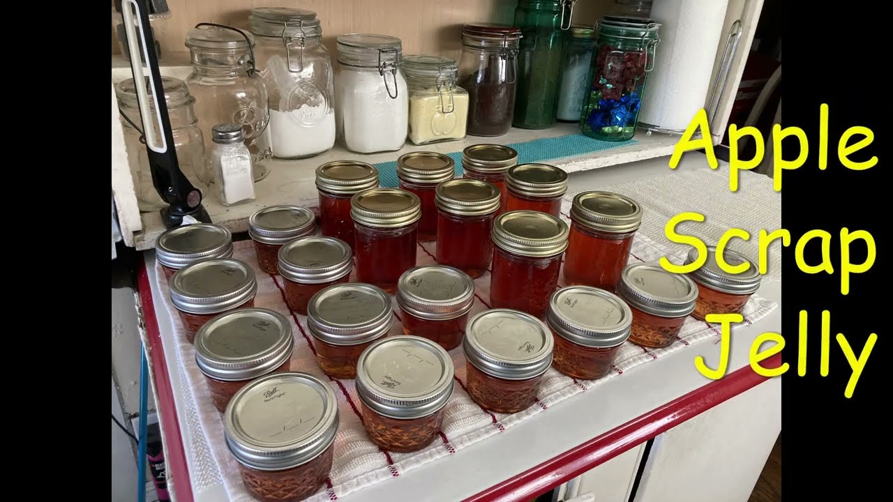 How to make apple scrap jelly