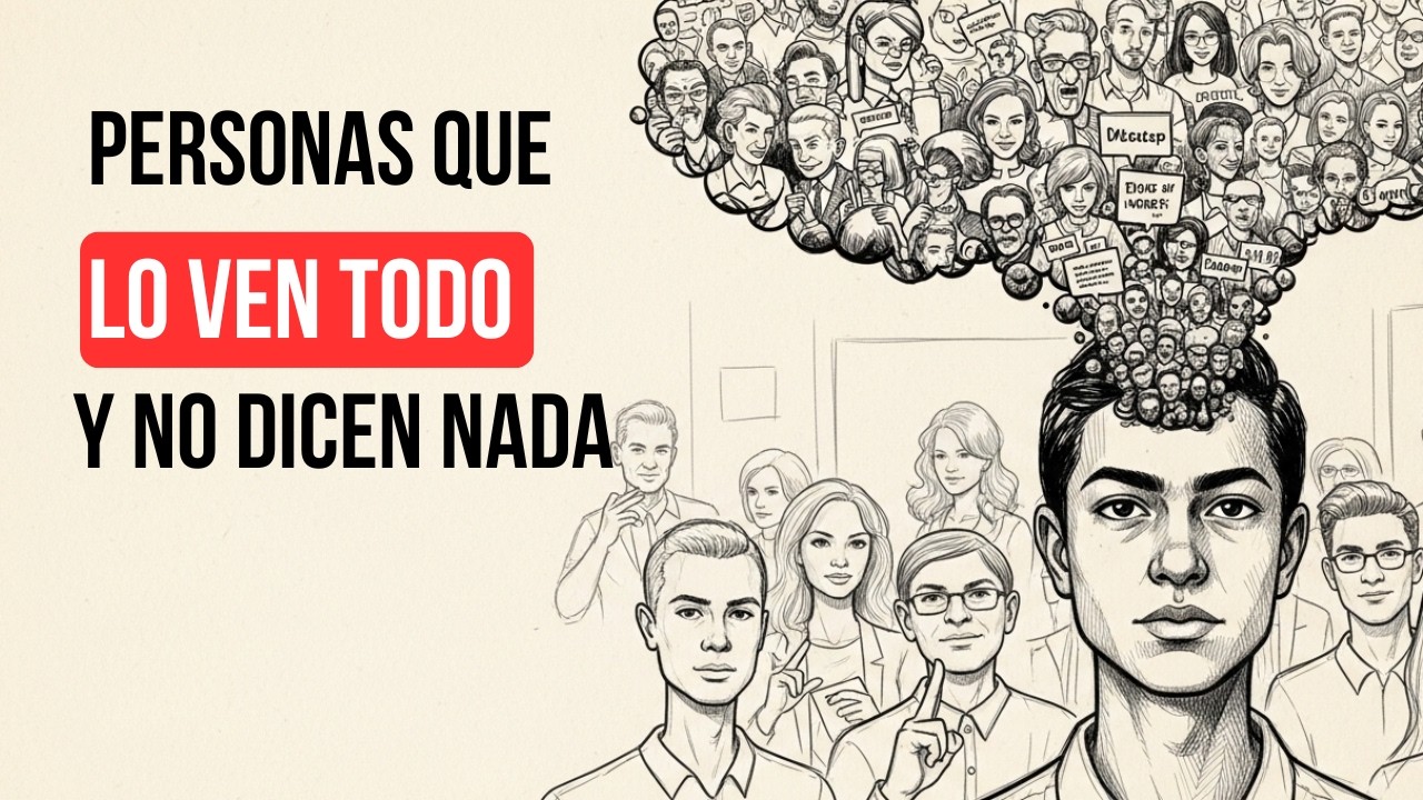 La Psicología de las Personas que Observan Más de lo que Hablan (Y Ven Cosas que Otros No Ven)