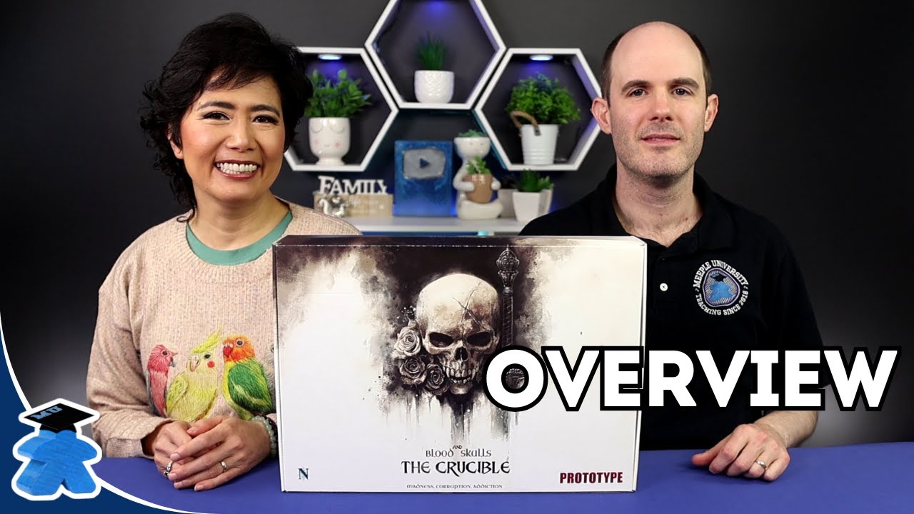 Blood and Skulls: The Crucible - Overview. Be the Hero, or Become Mad, KO.
