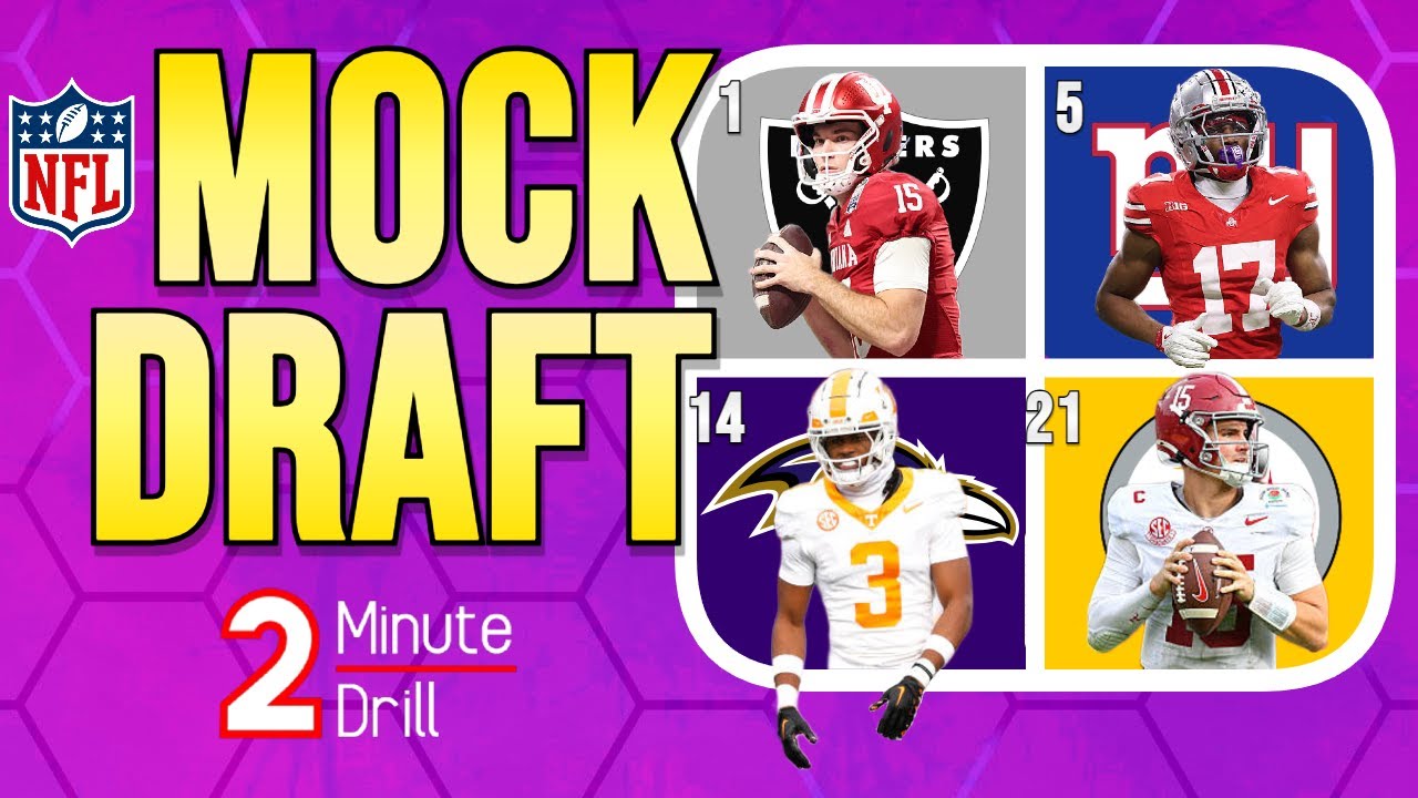 🚨 Post-Wild Card NFL Mock Draft 🚨 | 2 Minute Drill Mock Draft