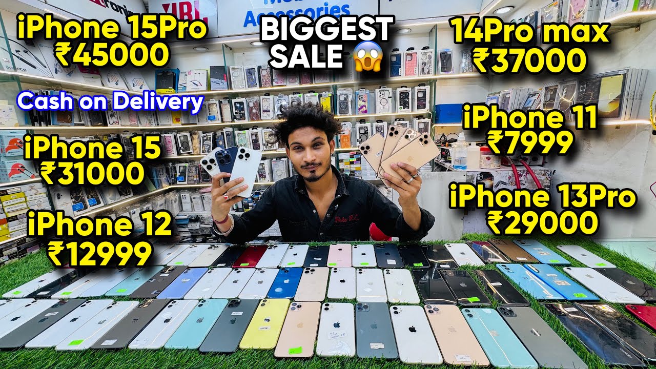 Biggest iPhone Sale Ever 🔥| Cheapest iPhone Market | Second Hand Mobile | iPhone 16 Pro iPhone 17