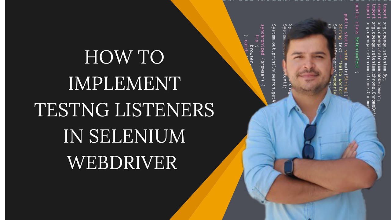How to Implement TestNG listeners in Selenium Webdriver
