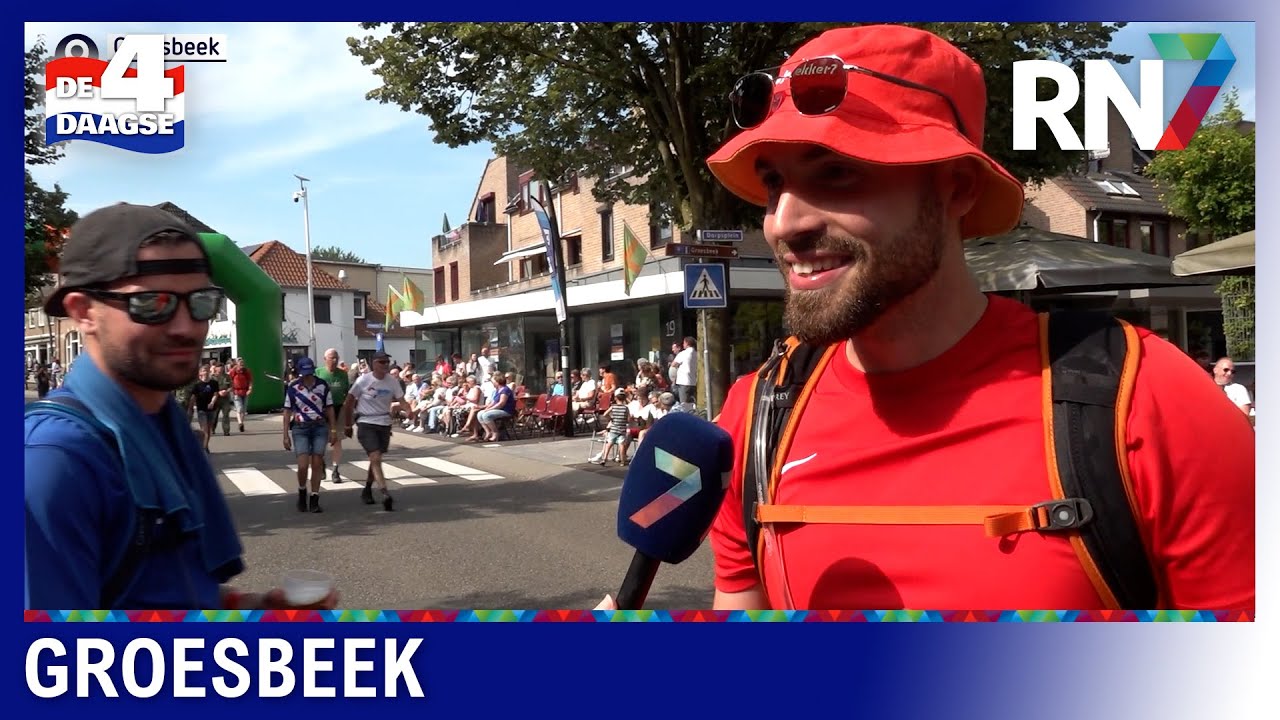 Doorkomst Groesbeek: de gesprekken  ||  4DAAGSE 2024