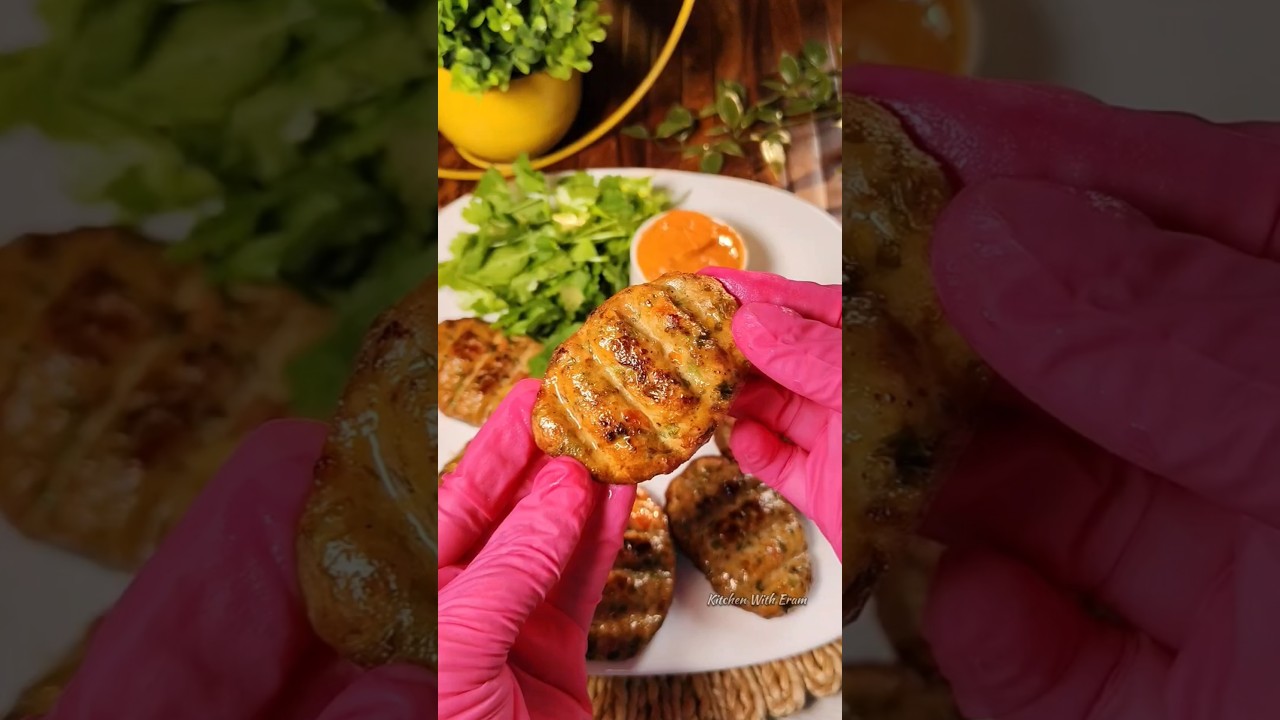 Chicken Kabab | Soft & Juicy Chicken Kabab 