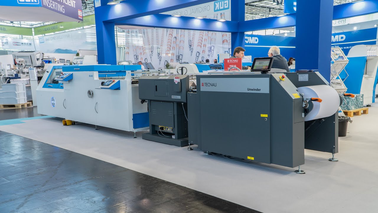 drupa 2024 - Tecnau TC 7000 HS inline to Smyth DX 70 Plus