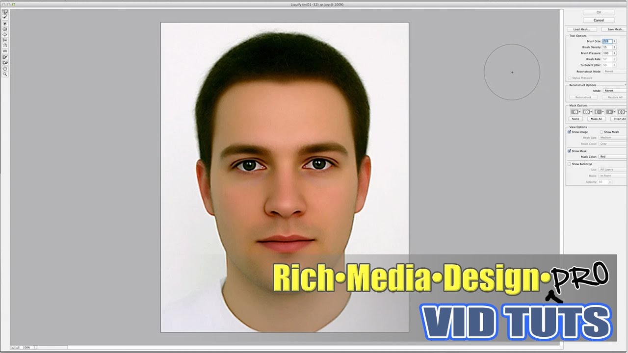 Using Liquify in Photoshop CS5