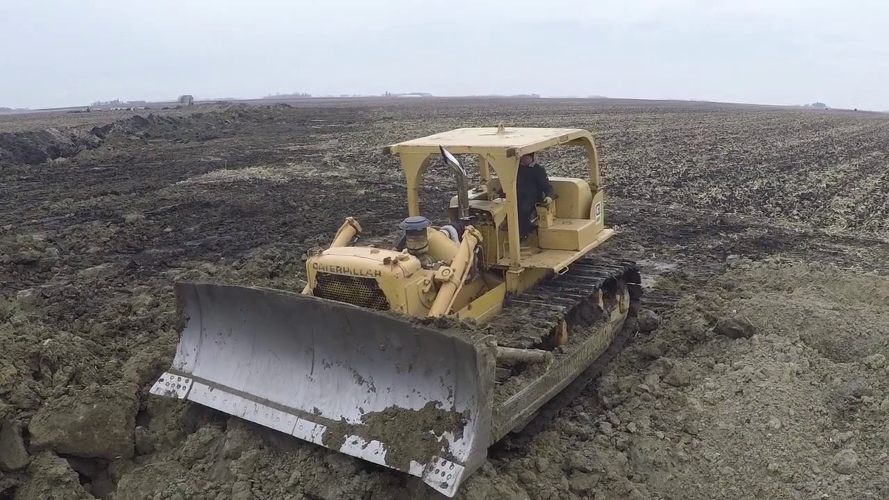 1972 D8H Dozer Pure Sound ASMR On a fresh overhaul