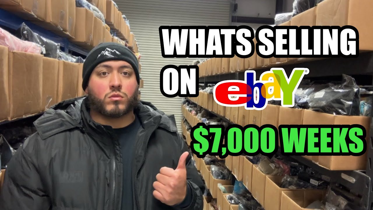 Продажа этих товаров на eBay приносит мне 7000 долларов в неделю.