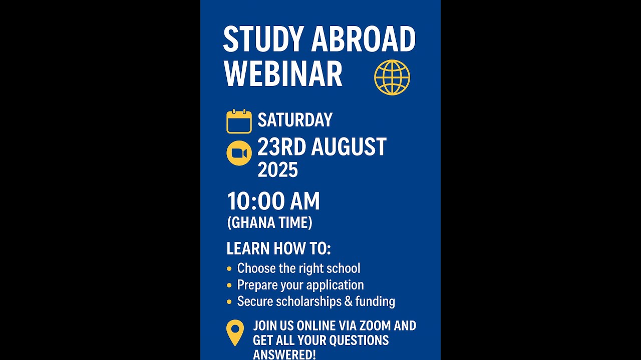STUDY ABROAD WEBINAR