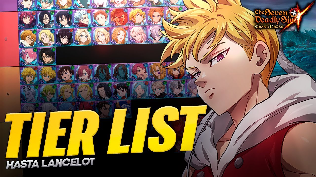 🏆 ¡LOS MEJORES PERSONAJES de GRAND CROSS! Tier List ACTUALIZADA (hasta LANCELOT) | 7DS: Grand Cross
