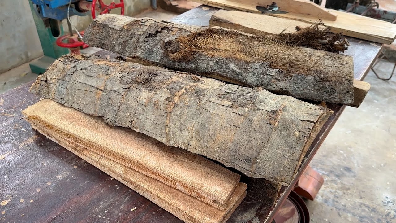 A Miracle Transformation: Palm Wood Waste into Garden Luxury