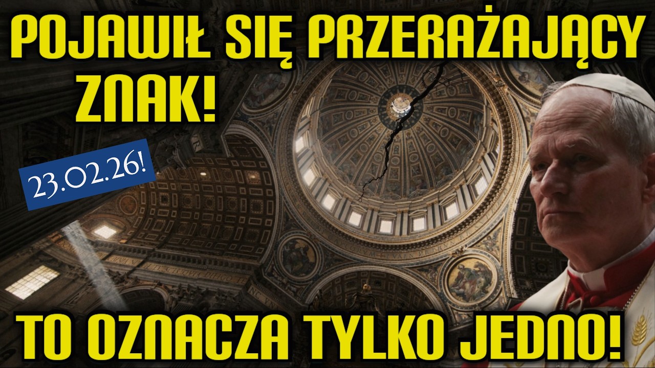 ❗UWAGA❗PĘKA BAZYLIKA ŚW. PIOTRA! NIEPOKOJĄCY ZNAK CZASU 23.02.26 WIADOMOŚCI KATOLICKIE#mszatrydencka