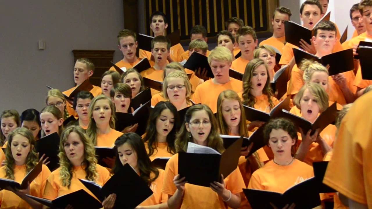 Glorious Is Thy Name - Mozart (All Ontario Choir 2014!)