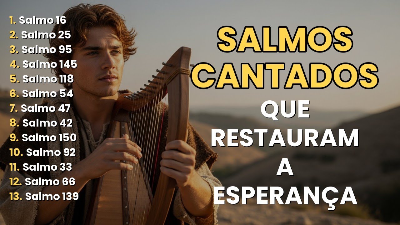 SALMOS CANTADOS NA PRESENÇA DE DEUS | ADORAÇÃO PROFUNDA QUE FORTALECE A ALMA