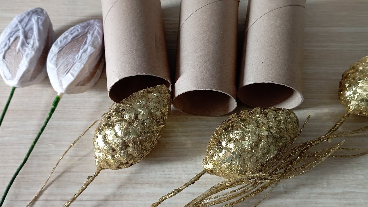 ideas para decorar con tubos de cartón