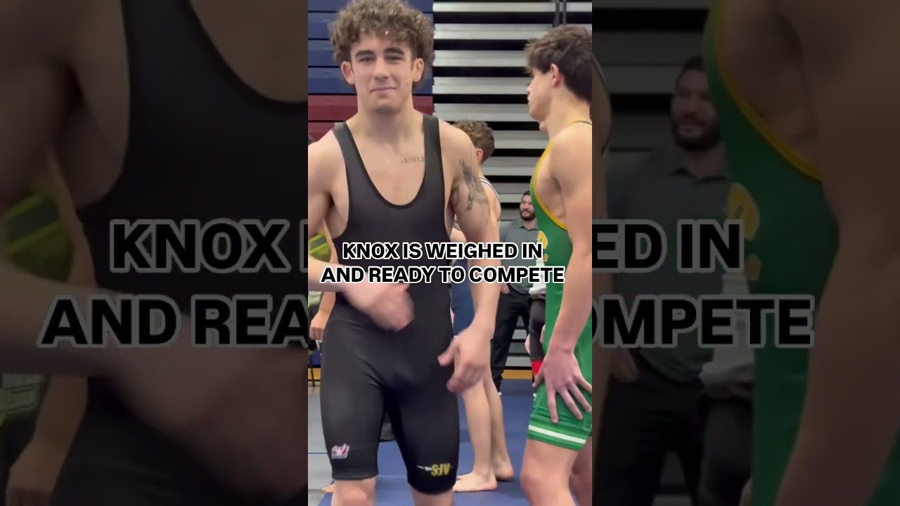 After a drama-filled week, Anthony Knox is weighed in and ready to compete at the NJSIAA Region 7